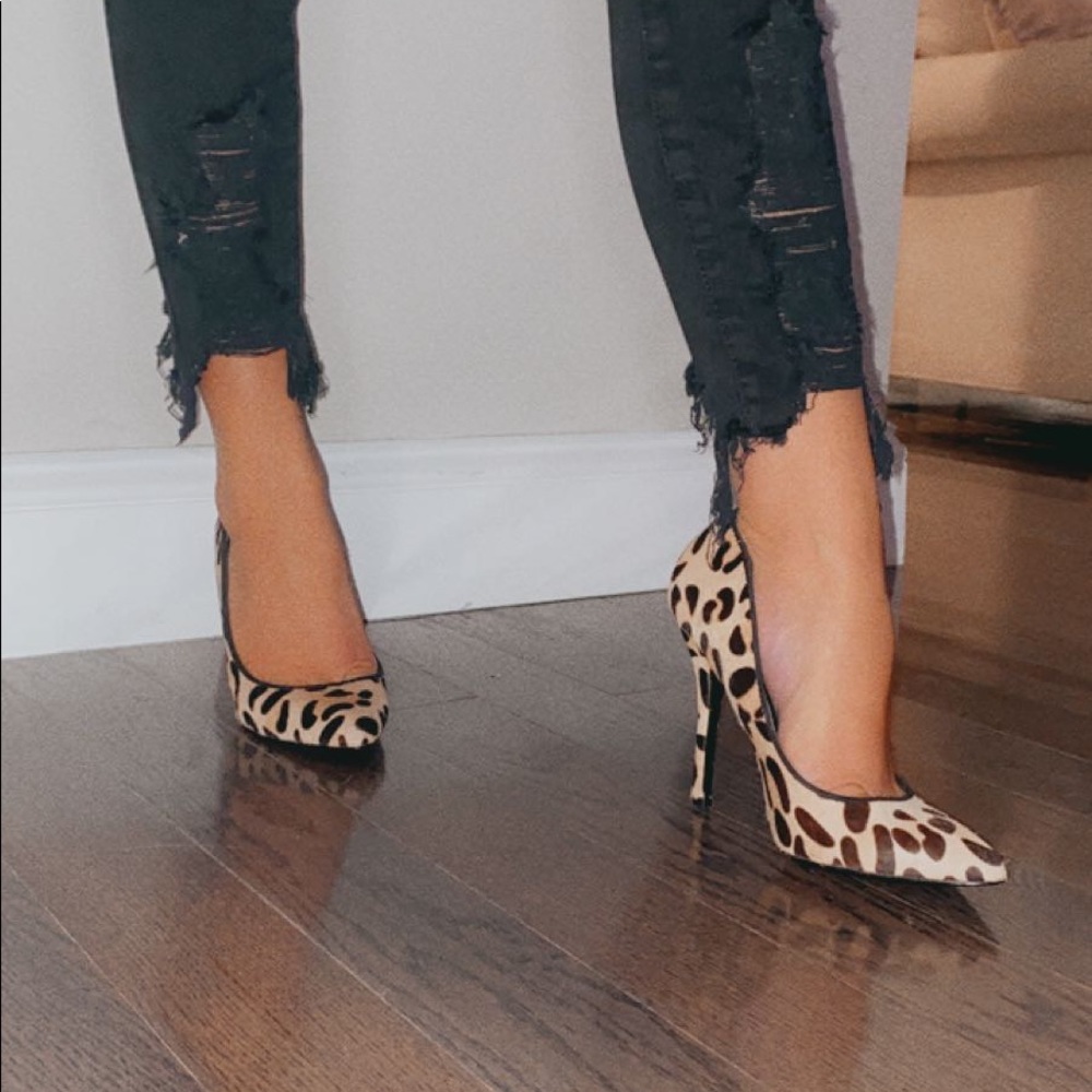 Steve Madden cheetah print heels